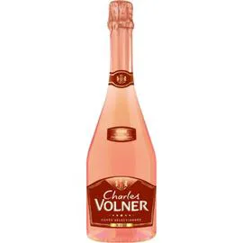 CHARLES VOLNER Vin Pétillant Mousseux Drut Rosé 75cl