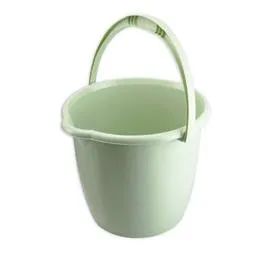  Seau plastique rond vert sauge 10l