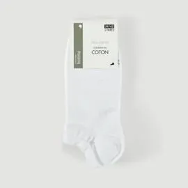 MONOPRIX HOMME Monoprix Lot De 3 Paires De Chaussettes Ultra-Courtes En Jersey Noir T39/42 l'unité