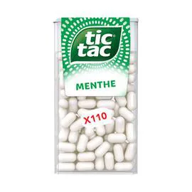 TIC TAC Bonbons menthe x110 54g