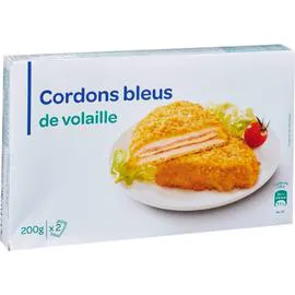 CARREFOUR SIMPL Cordons bleus de volaille 200g