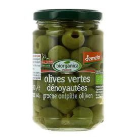BIO ORGANICA NUOVA Olives Vertes Dénoyautées Bio 160g