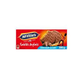 MC VITIE'S Biscuits sablés chocolat au lait 300g