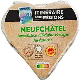 ITINÉRAIRE DE NOS RÉGIONS Fromage Neufchâtel AOP au lait cru 200g