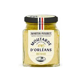 MARTIN POURET Moutarde d'Orléans onctueuse 200g