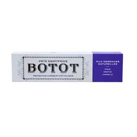 BOTOT Dentifrice Aux Essences Naturelles Figue Menthe Canelle Protection Caries Et Anti-Plaque 75ml