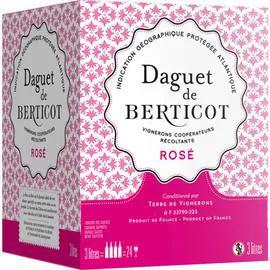 DAGUET DE BERTICOT Vin rosé 3l