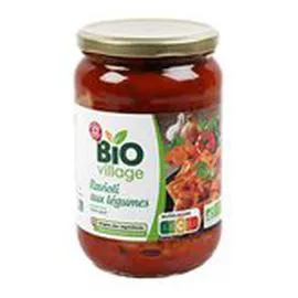 MARQUE REPÈRE, BIO VILLAGE Raviolis légumes Bio 700g