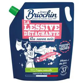 JACQUES BRIOCHIN Recharge Lessive au Savon Noir Détachante 1,7l