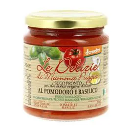 LE DELIZIE DI MAMMA Sauce Tomate Basilic Bio 300g