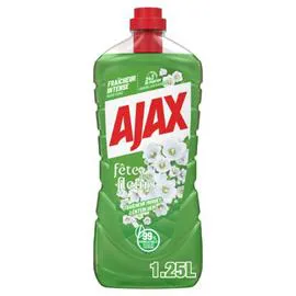 AJAX Nettoyant Ménager Fête des Fleurs Muguet 1,25l