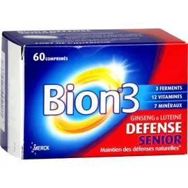 BION 3 Complément alimentaire Défense Sénior x60
