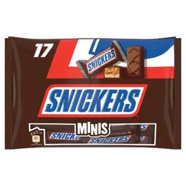 MARS, SNICKERS Barre chocolatée fourrées cacahuète et caramel 333g