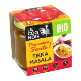 LE COQ NOIR Préparation culinaire bio Tikka Masala 80g