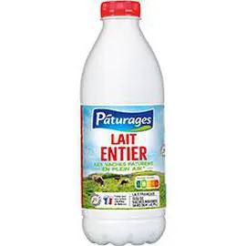 PÂTURAGES Lait entier 1l