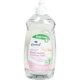 CARREFOUR ESSENTIAL Liquide vaisselle peaux sensibles 500ml