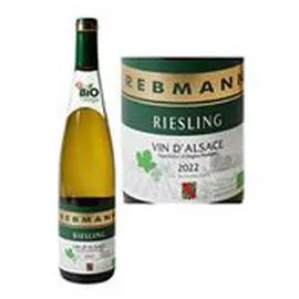 MARQUE REPÈRE, REBMANN AOC vin blanc Alsace Riesling Bio 75cl