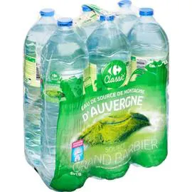 CARREFOUR Eau de source 6x1,5l