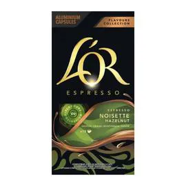 L'OR, ESPRESSO Café capsule saveur noisette ESPRESSO x10