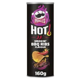  Chips pringles hot barbecue 160g