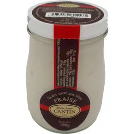 MARIE-ANNE CANTIN Yaourt Brassé Fraise 180g
