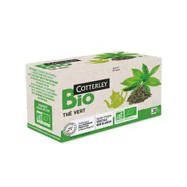 COTTERLEY BIO Thé vert BIO 30g