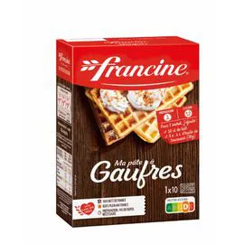 FRANCINE Préparation gâteau pâte à gaufres 350g