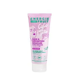 ENERGIE FRUIT Soin Cheveux Définition Boucles sans Rinçage Huile de Coco Bio 200ml