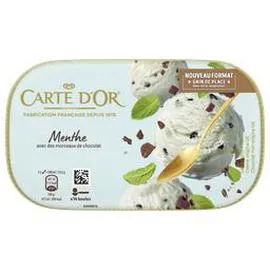 CARTE D'OR Creme glacée menthe avec morceaux de chocolats - Les Essentiels 700ml