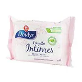 MARQUE REPÈRE, DOULYS Lingettes Hygiène intime x20 x20 
