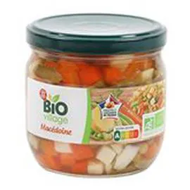 MARQUE REPÈRE, BIO VILLAGE Macédoine Bio 215g