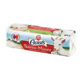 MARQUE REPÈRE, LES CROISÉS Fromage Ste Maure Lait pasteurisé 25% MG 200g