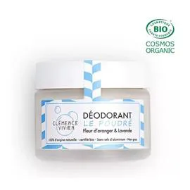 CLEMENCE ET VIVIEN Déodorant Naturel Le Poudré 50g