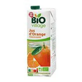 MARQUE REPÈRE, BIO VILLAGE Jus d'orange Bio 1l