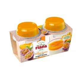 RIANS Desserts Panna Cotta mangue passion 2x120g