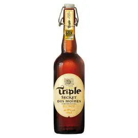 SECRET DES MOINES Bière triple 75cl