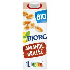 BJORG Boisson végétale amande grillée bio 1l