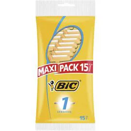 BIC Rasoirs jetables une lame homme x15 x15