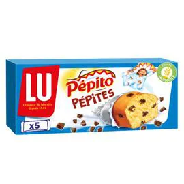 LU, PÉPITO Gâteaux aux pépites de chocolat 150g