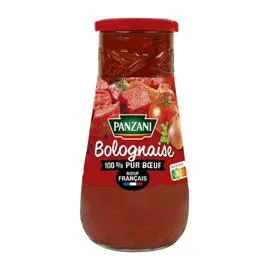 PANZANI Sauce bolognaise pur boeuf 650g