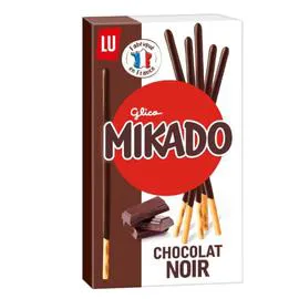 LU Mikado - Biscuits nappés de chocolat noir - x13 100g