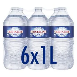 CRISTALINE Eau de source 6x1l