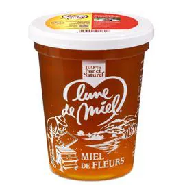 LUNE DE MIEL Miel de fleurs liquide 500g