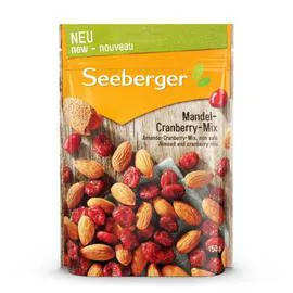 SEEBERGER Amande cramberry mix non salé 150g