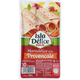 ISLA DÉLICE Mortadelle halal 120g