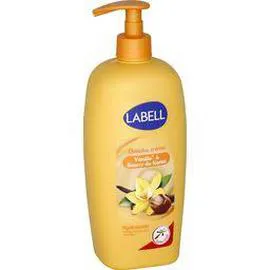 LABELL Douche crème vanille & beurre de karité 750ml