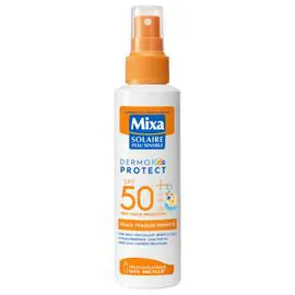 MIXA SOLAIRE Spray Protection Solaire Enfant Peaux Fragiles Dermo-Protect Kids SPF50+ 150ml