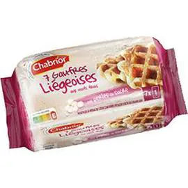 CHABRIOR Gaufres Liégeoises aux perles de sucre 350g