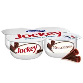 DANONE, JOCKEY Fromage blanc stracciatella 4x120g