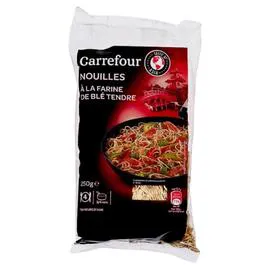 CARREFOUR Nouilles farine de blé tendre 250g
